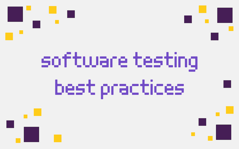 software testing best practices