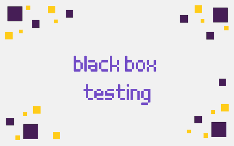 black box testing