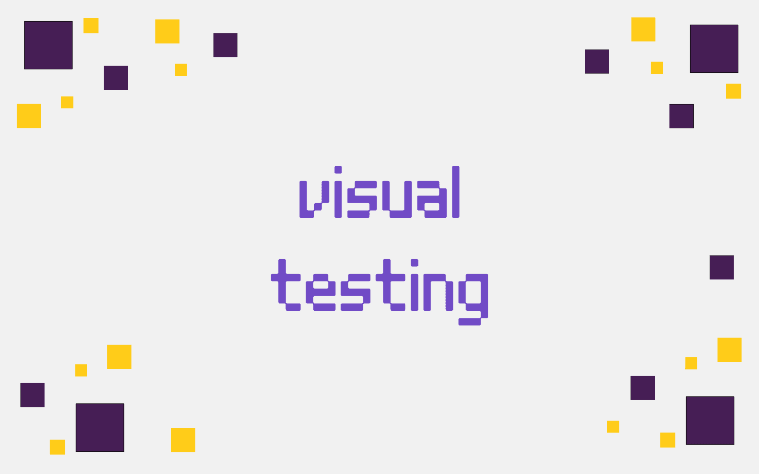 visual testing