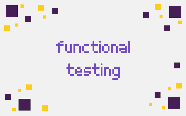 functional testing