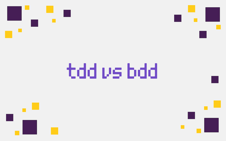 tdd vs bdd