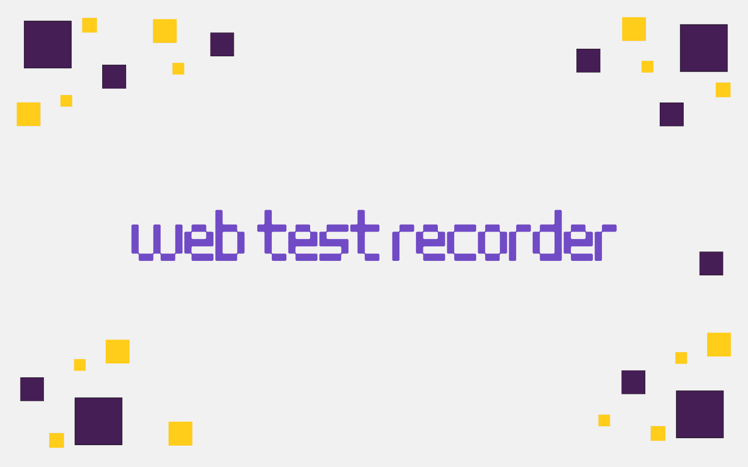 web test recorder