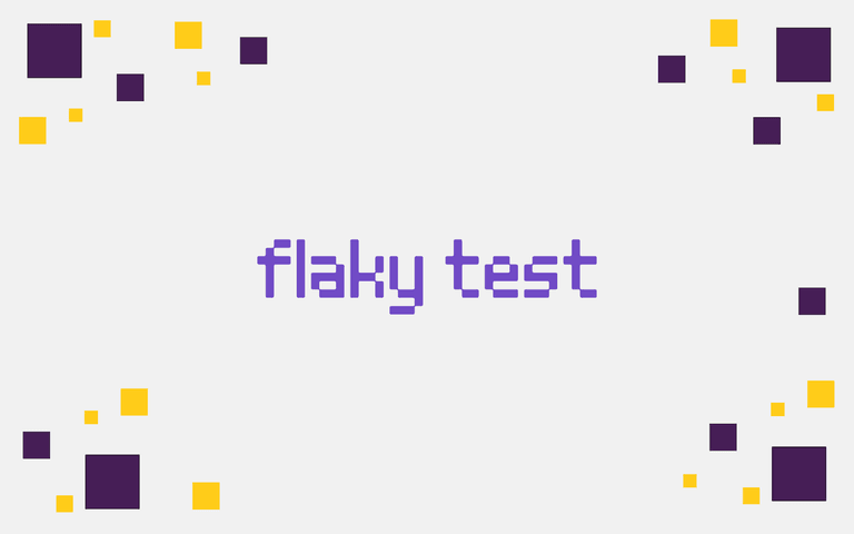 flaky test