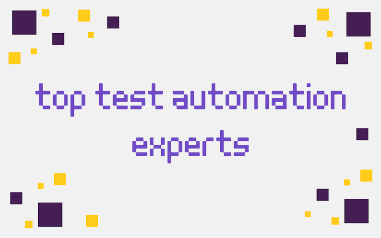 top test automation experts