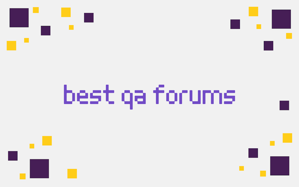 best forums for QA