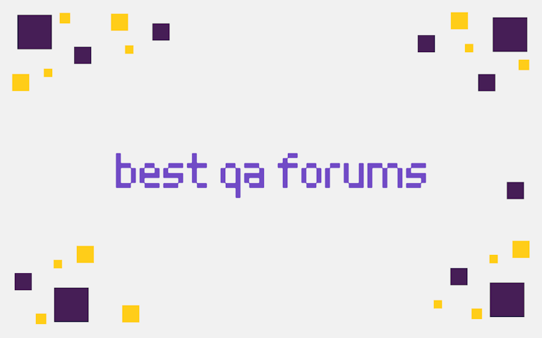 best forums for QA
