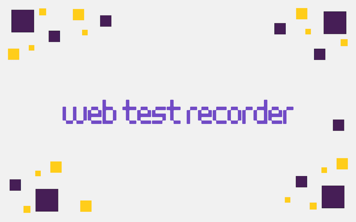 web test recorder