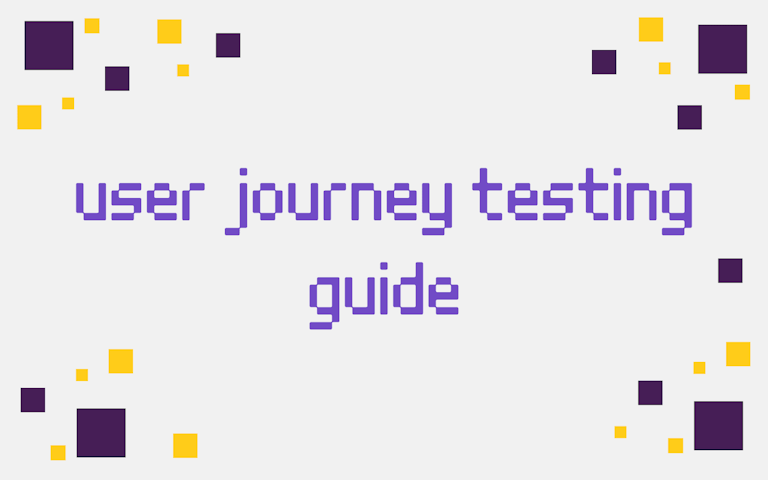 user journey testing