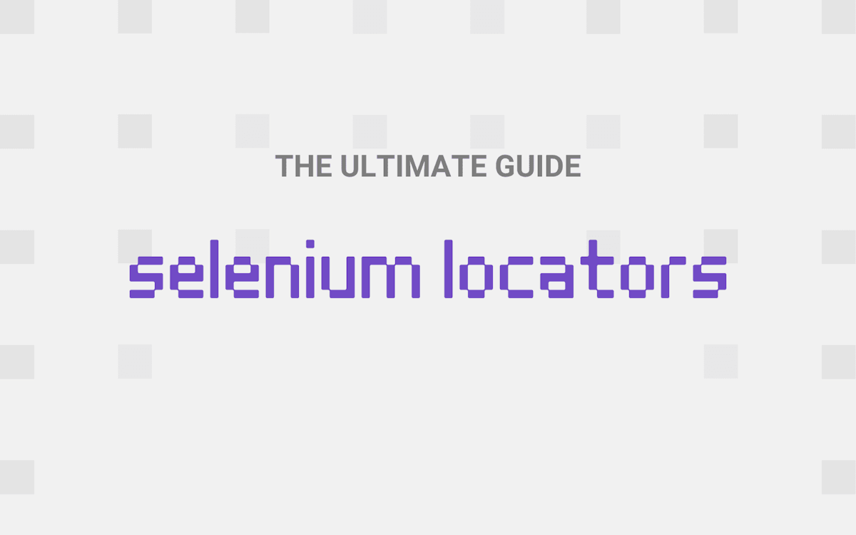 locators in selenium