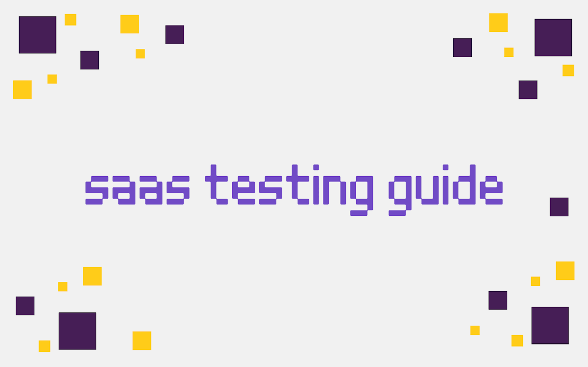 saas testing guide