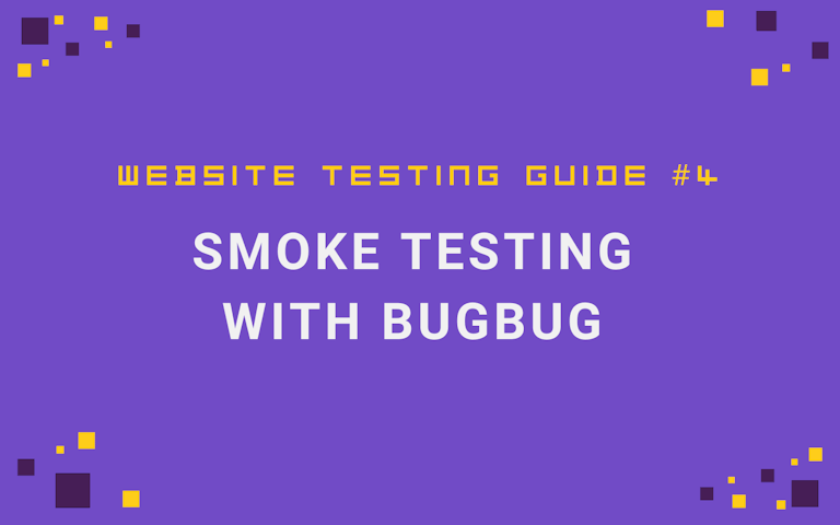 smoke testing with bugbug