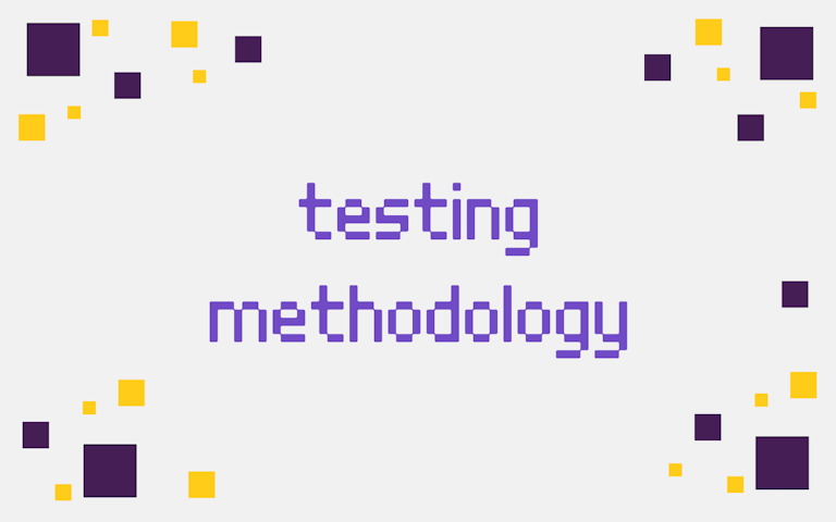 testing methodology