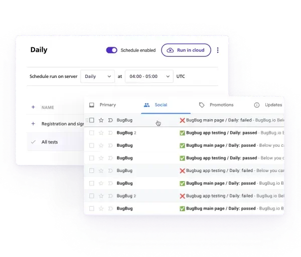 Bugbug13 Test Automation Tool for QA | BugBug.io